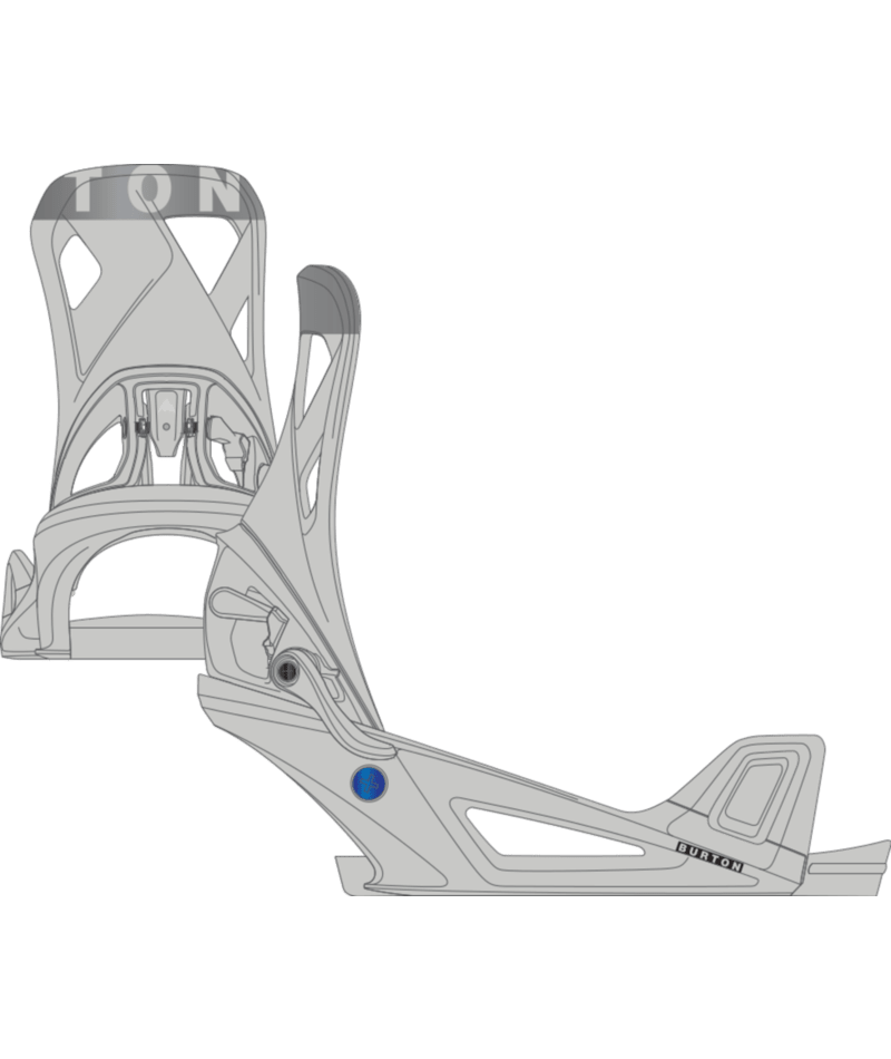 Burton Step On Heren Bindingen Grey Cloud - Afbeelding 3