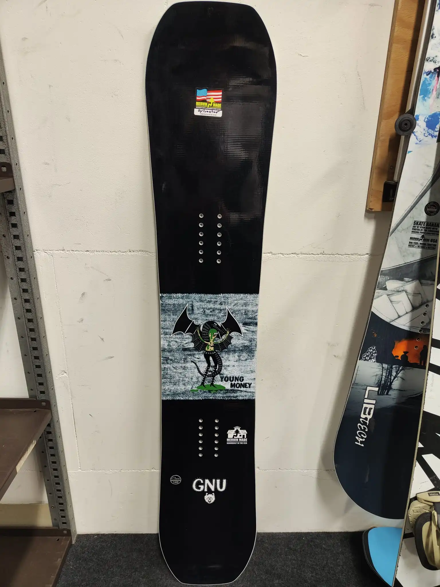 Gnu Young Money 140 Kinder Snowboard (gebruikt Snowboard) - Afbeelding 2