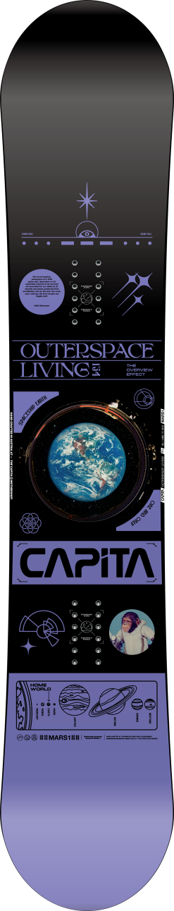 Capita Outerspace Living 154 Snowboard