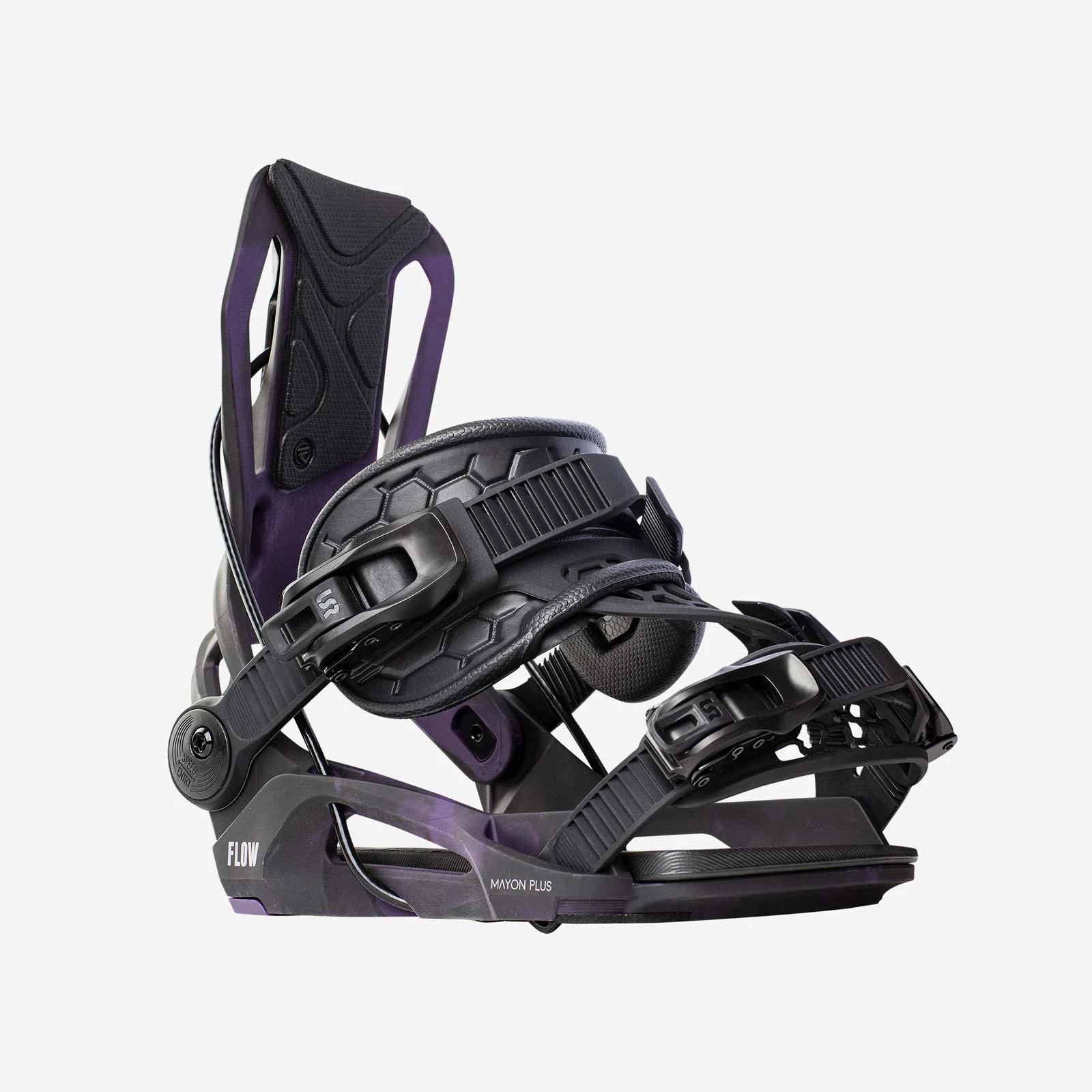 Flow Binding Co. Flow Mayon Plus Hybrid Bindingen Blackplum