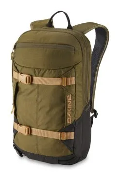 Dakine Mission Pro 18L Rugzak Dark Olive / Black
