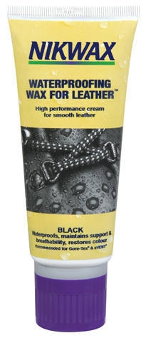 Nikwax Waterproof Wax Voor Leer Zwart 60 Ml