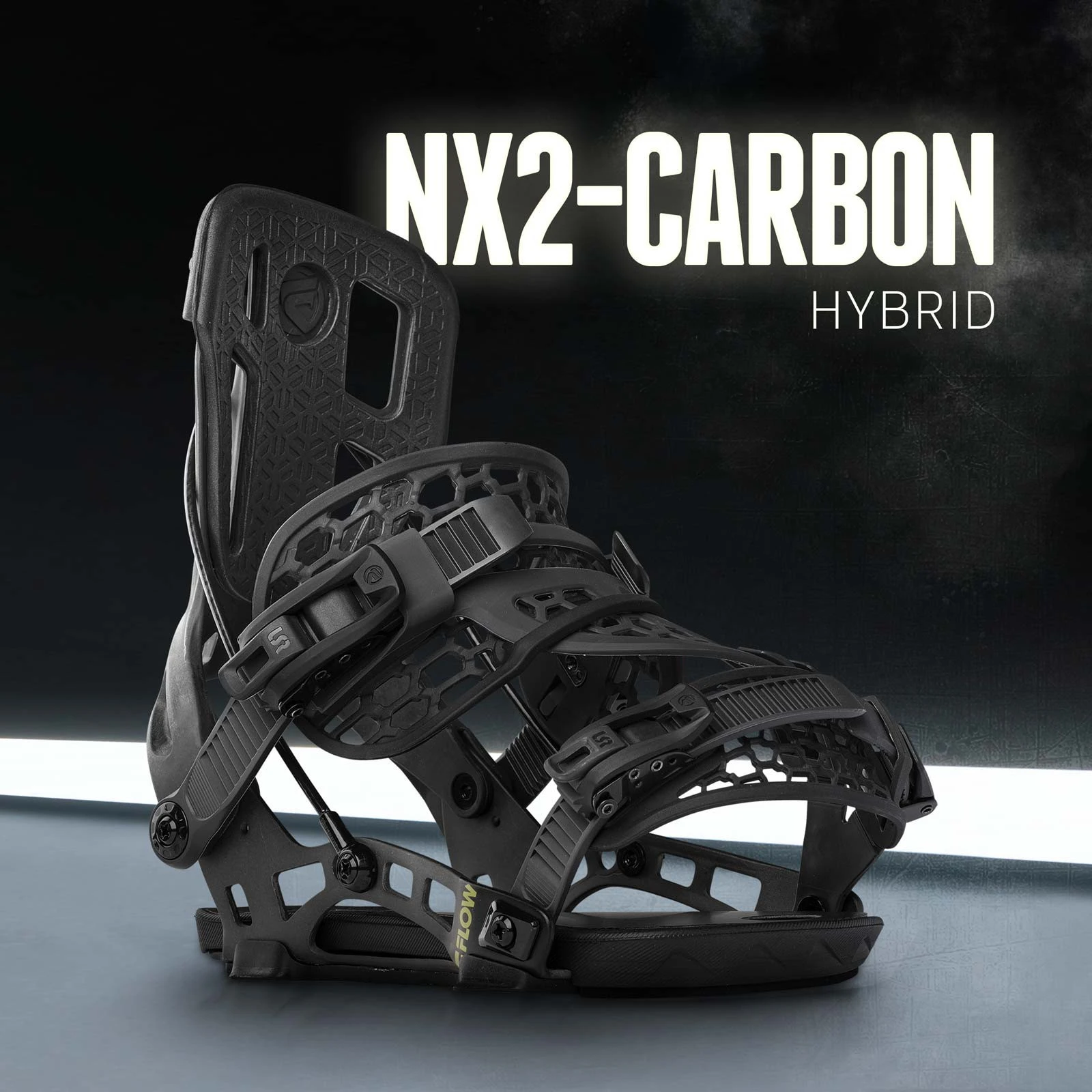 Flow Binding Co. Flow NX2 Carbon Hybrid Bindingen Graphite - Afbeelding 5