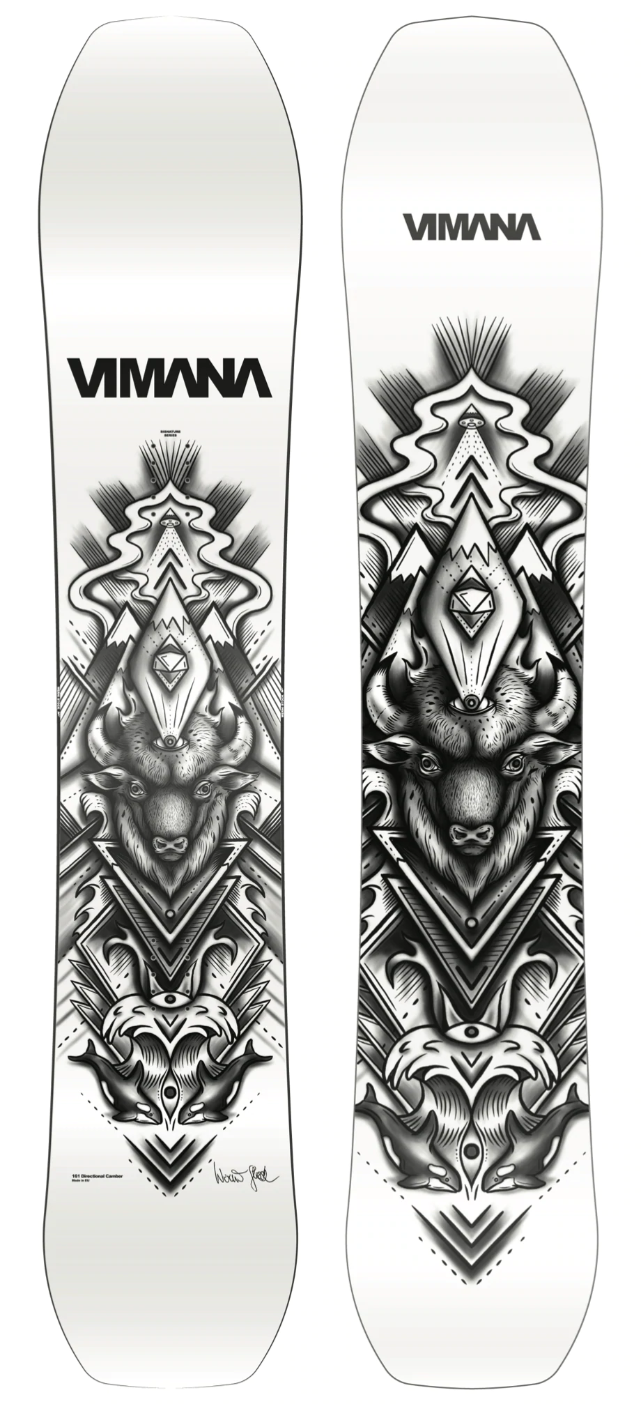 Vimana The Werni Stock 161 Snowboard